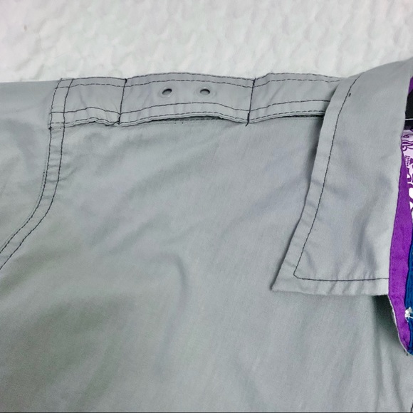 DRILL NYC Men’s Grey Button Down L/S Shirt w/Pockets + Great Details! NWOT - Picture 4 of 13